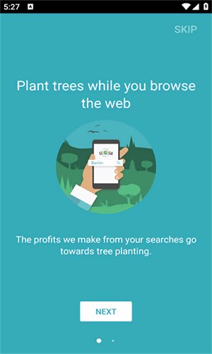 Ecosia搜索引擎截图0