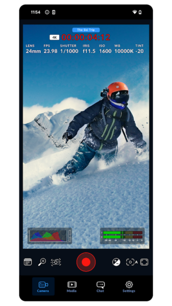 Blackmagic camera截图3