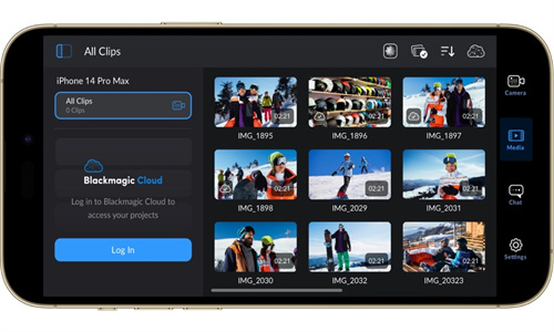 Blackmagic camera
