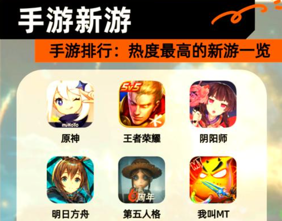 2025最火游戏手游排行榜推荐