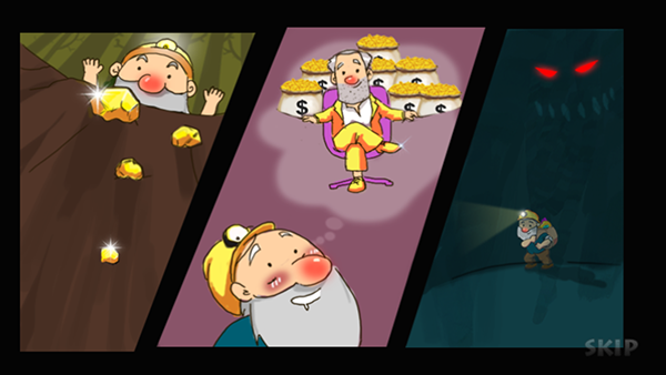 黄金矿工双人无敌版