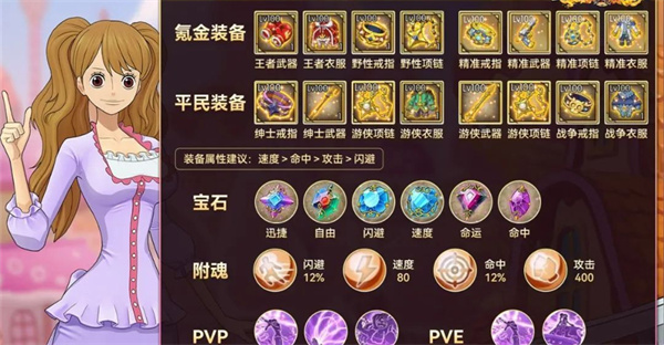 海王燃烧意志角色布玲宝石附魂与装备选择推荐