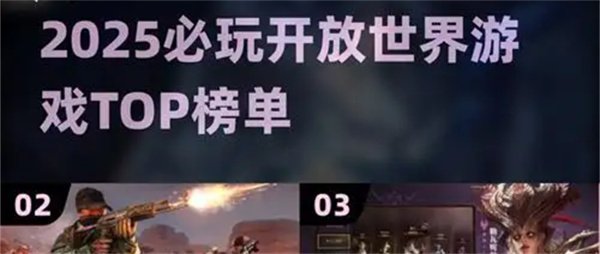 开放世界类游戏排行榜