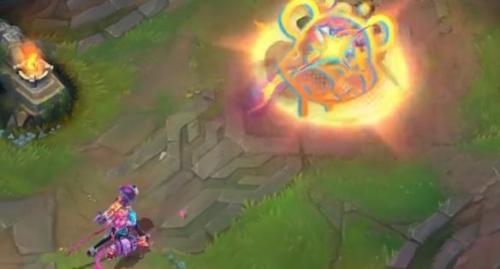 英雄联盟金克丝皮肤特效一览