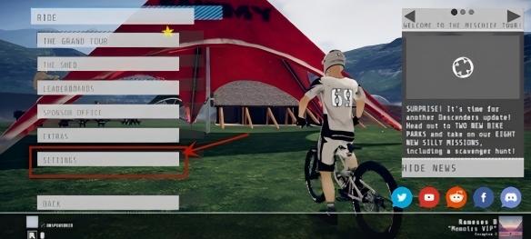 速降王者如何设置中文？