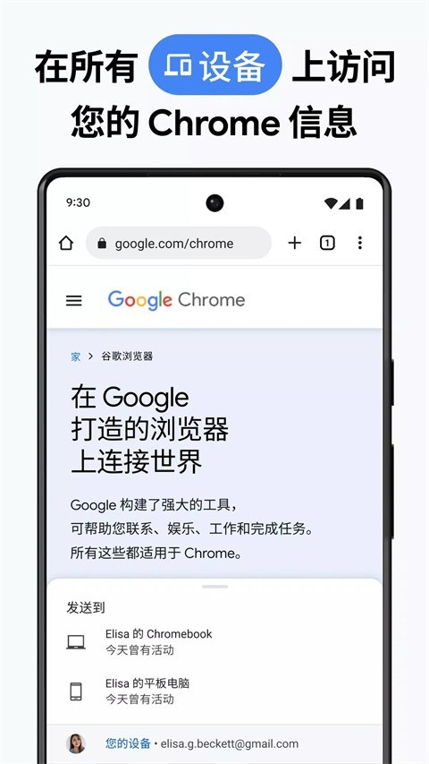 Google Chrome浏览器截图2