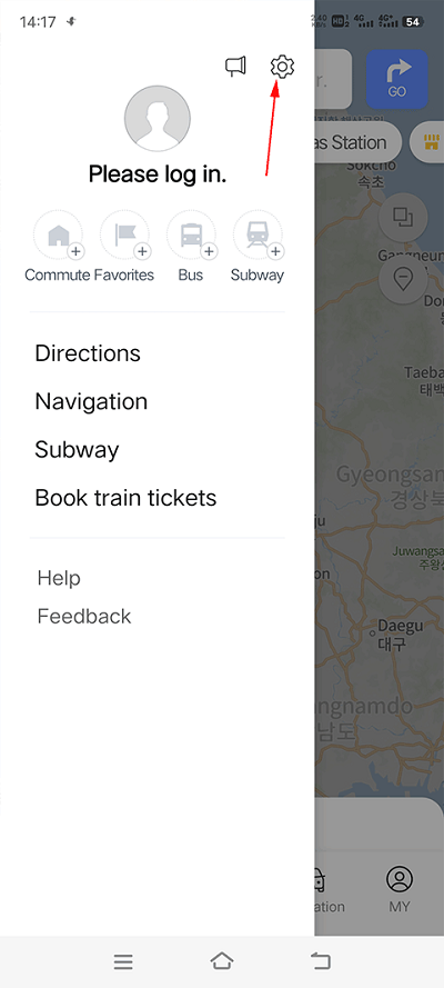 Naver地图安卓版