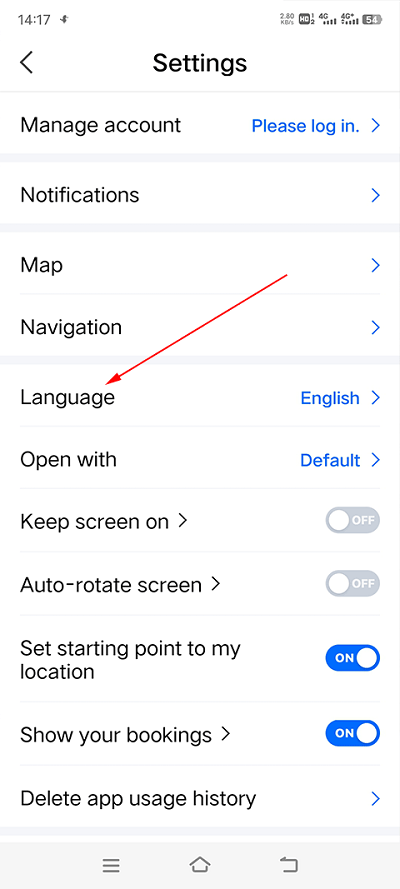 Naver地图安卓版