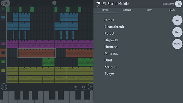Fl studio mobile手机中文版截图2