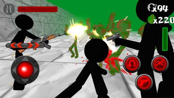 火柴人大战僵尸3D