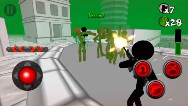 火柴人大战僵尸3D