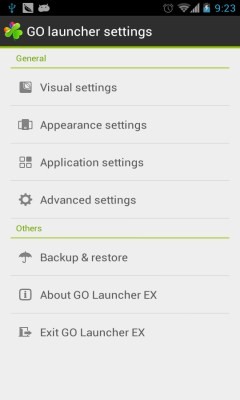 GO桌面HD版截图1