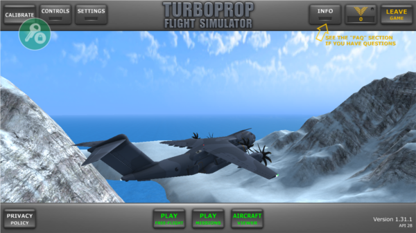 Turboprop Flight Simulator