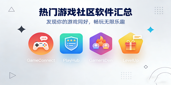 热门游戏社区软件大全