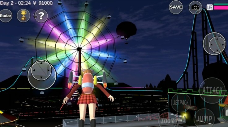 樱花校园模拟器圣诞节版截图2