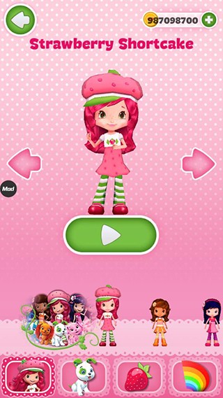 草莓公主跑酷截图1