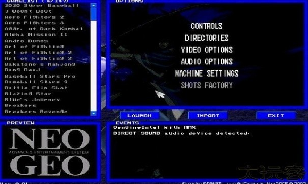 Neogeo模拟器截图0