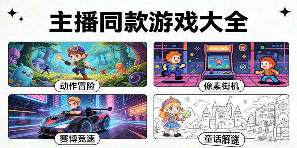 主播同款游戏大全