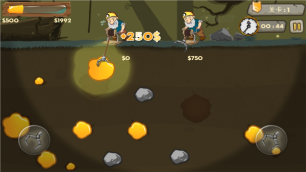 黄金矿工双人疯狂版
