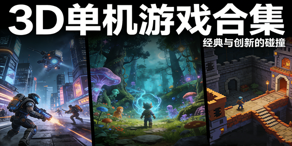 3d单机游戏推荐