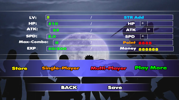 动漫人物大乱斗