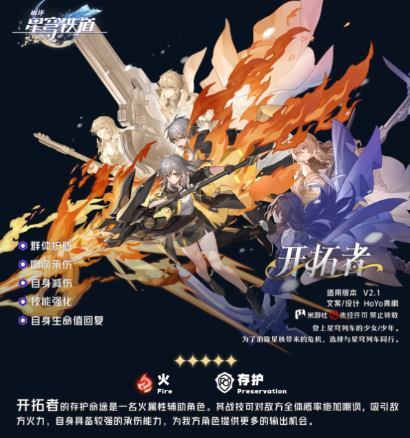 崩坏星穹铁道火主最强遗器搭配推荐