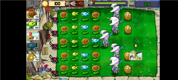 庄不纯植物娘大战僵尸