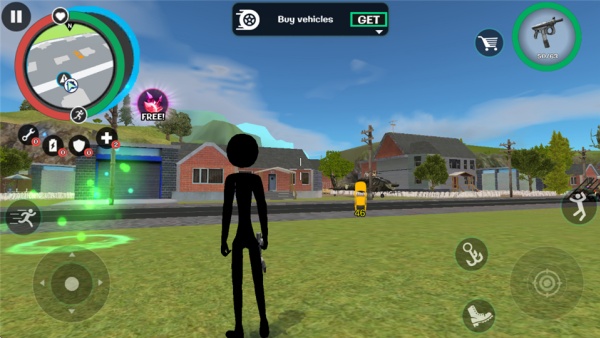 火柴人绳索英雄2汉化版