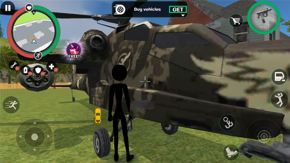 火柴人绳索英雄2汉化版截图4