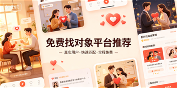 免费找对象平台推荐