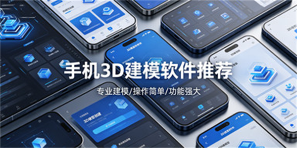 手机3D建模软件推荐