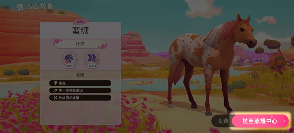 芭比爱心马场