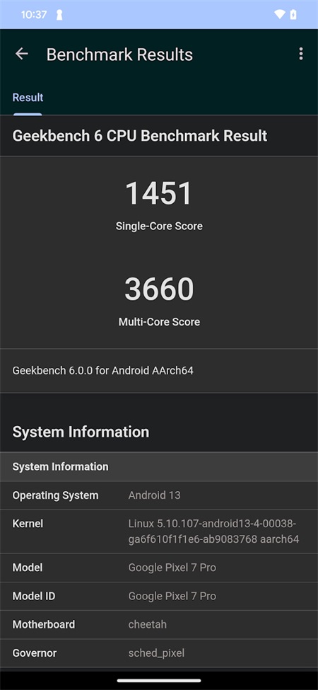 Geekbench6