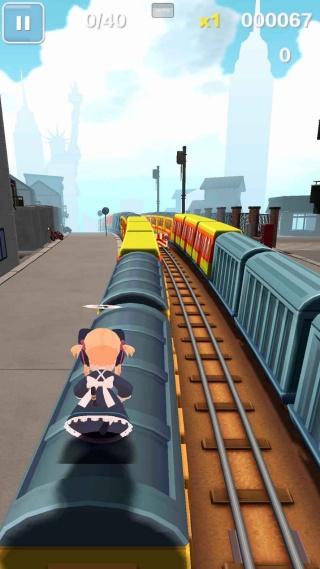 蔚蓝跑酷