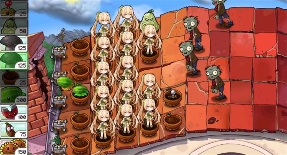 植物娘大战僵尸截图2