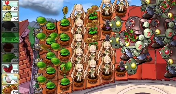 植物娘大战僵尸截图3