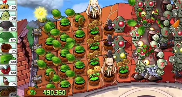 植物娘大战僵尸截图4
