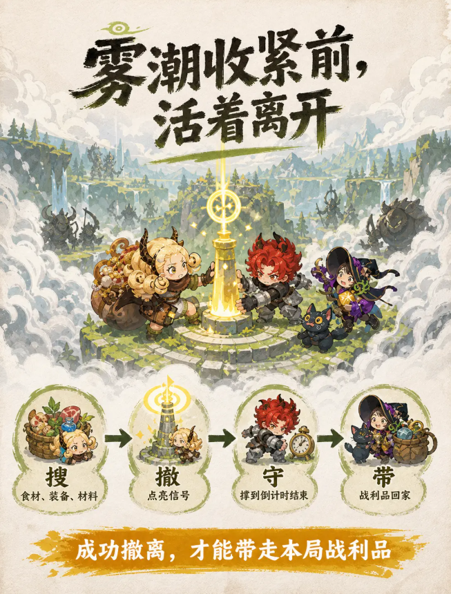 网易吃打撤新游雾海之下什么时候上线