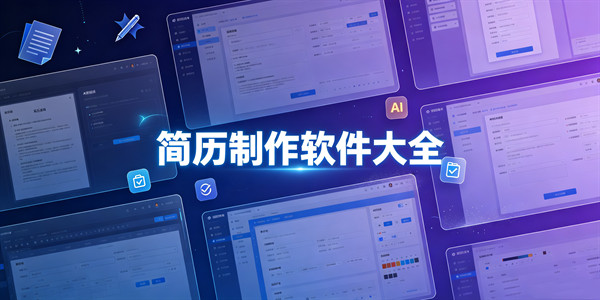 简历制作软件大全