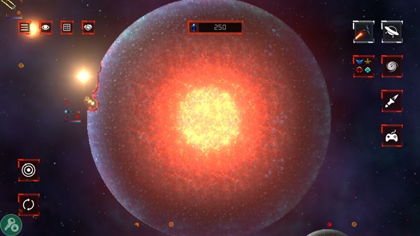 星球爆炸模拟器2D截图2