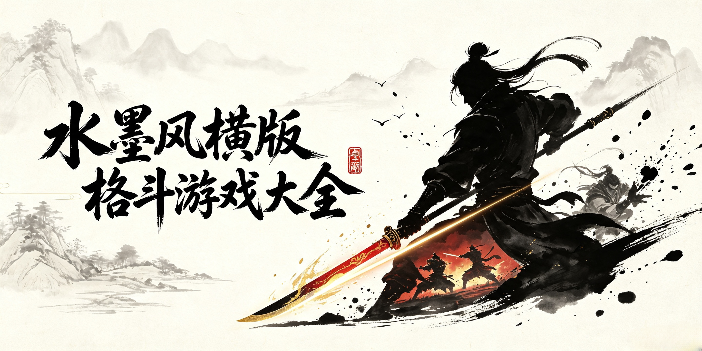 水墨风横版格斗游戏大全