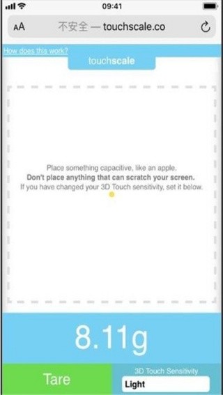Touchscale