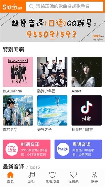泡菜音译网截图2