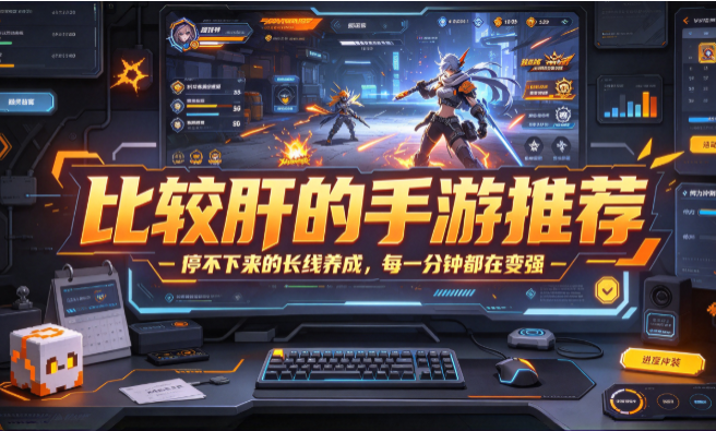比较肝的手游推荐
